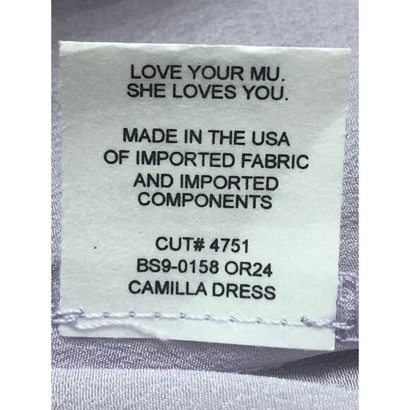 NWT SMYM Show Me Your Mumu Mellow Camilla Dress Ruffle Midi Fitted Size XS - Picture 8 of 8